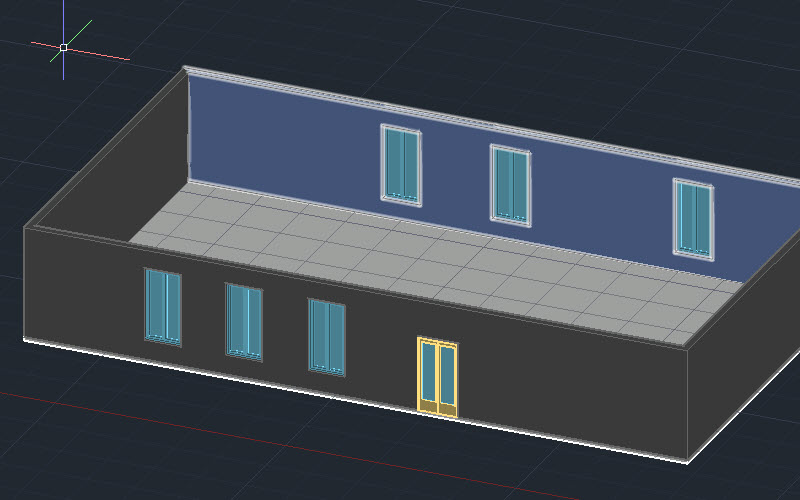 Autocad architecture стиль окон создать