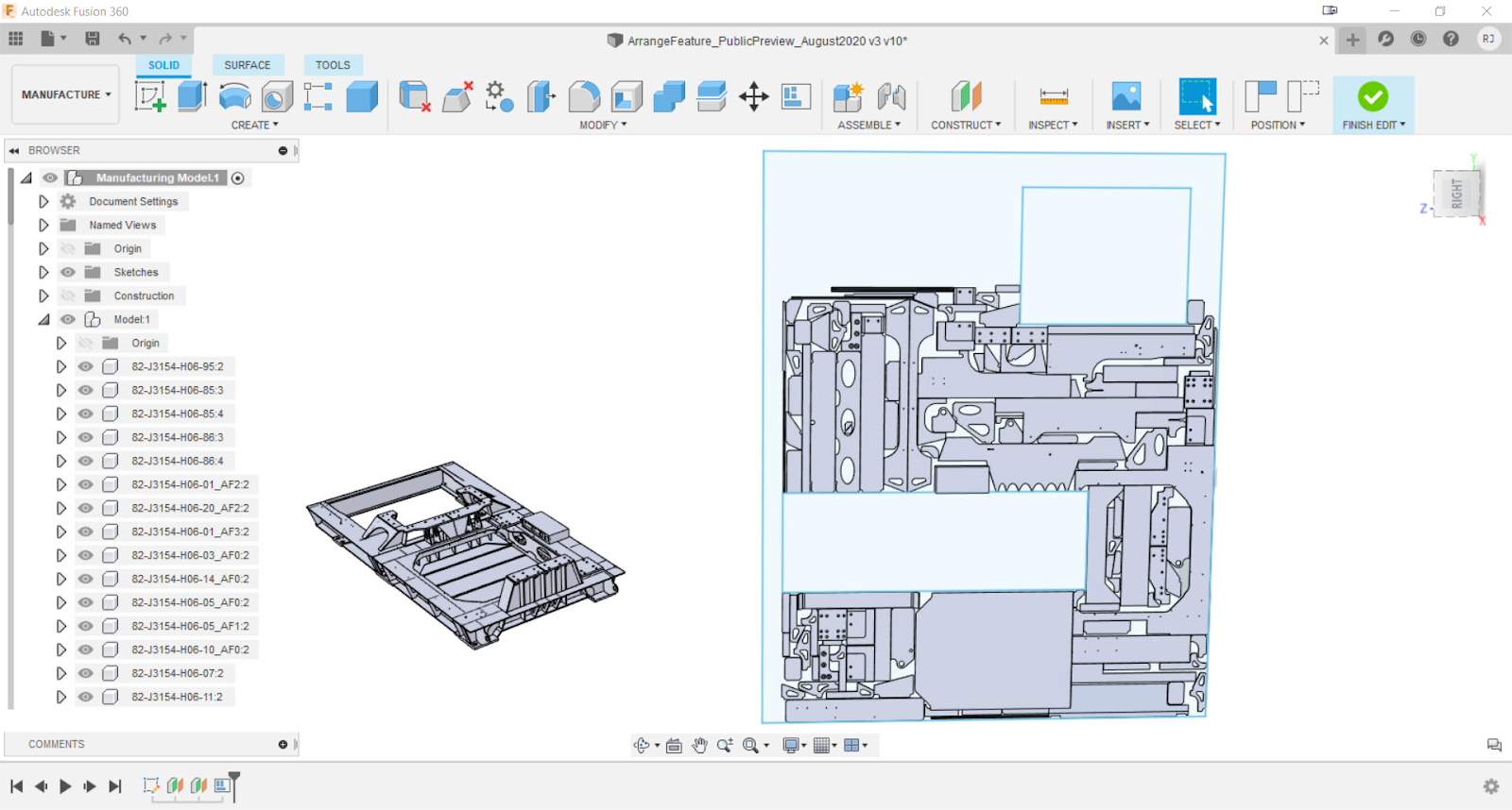 Обновление Fusion 360 за август 2020