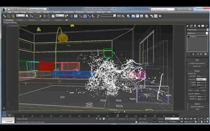 Увеличить количество кадров 3ds max