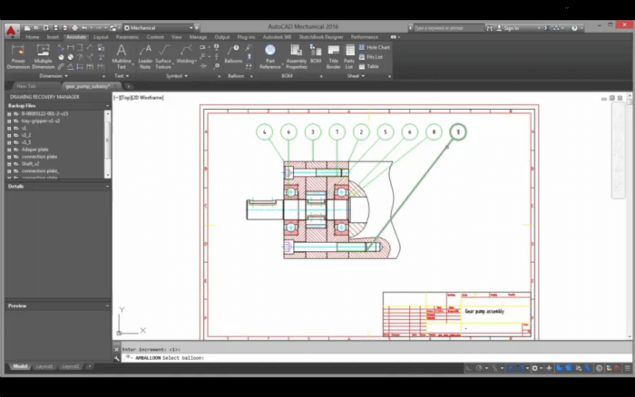 Autodesk AutoCAD Mechanical – функционал, полное описание | ПОИНТ