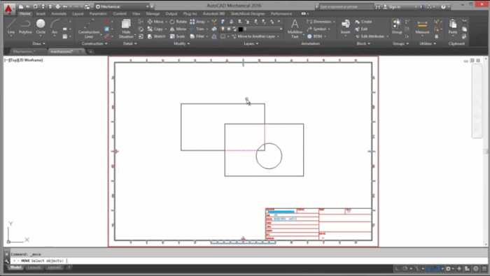 Автоматическое создание чертежей в autocad