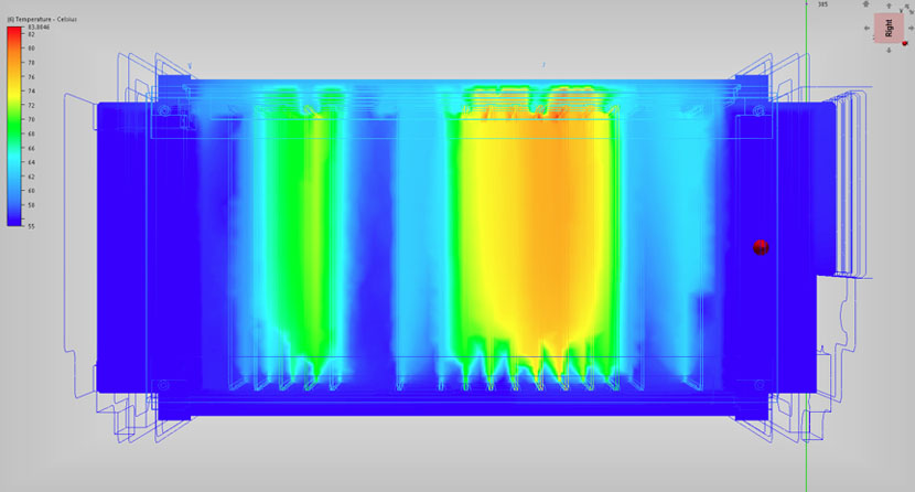 Тепловые расчеты в Autodesk Simulation CFD